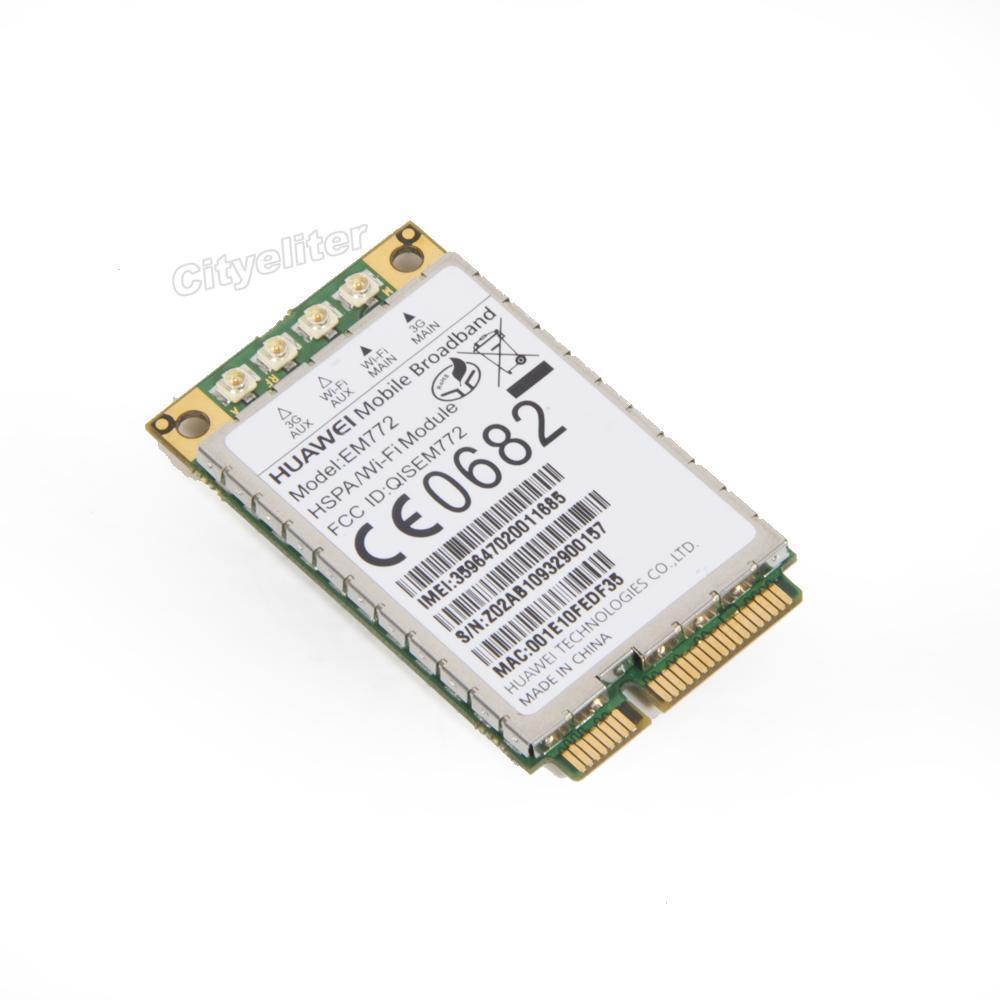 HuaWei EM772 Wireless 3G WWAN HSDPA WCDMA GPRS Module WIFI PCI-E Card 7.2Mbps