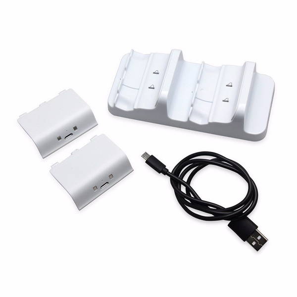 2 Batteries+1 Charger+1 Usb Cable Charging Kit For X-box ONE (S)/X Battery Wireless Controller Rechargeable Battery Pack