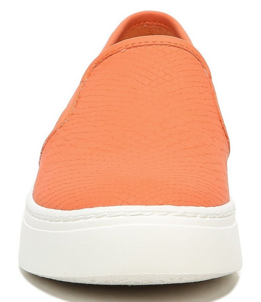 Zodiac Benson Snake Embossed Slip-On Platform Sneakers