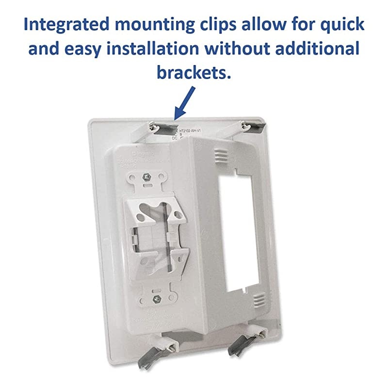 Home Office Theater Home Theater In Wall TV Power Kit White 51 HT2102WHV1