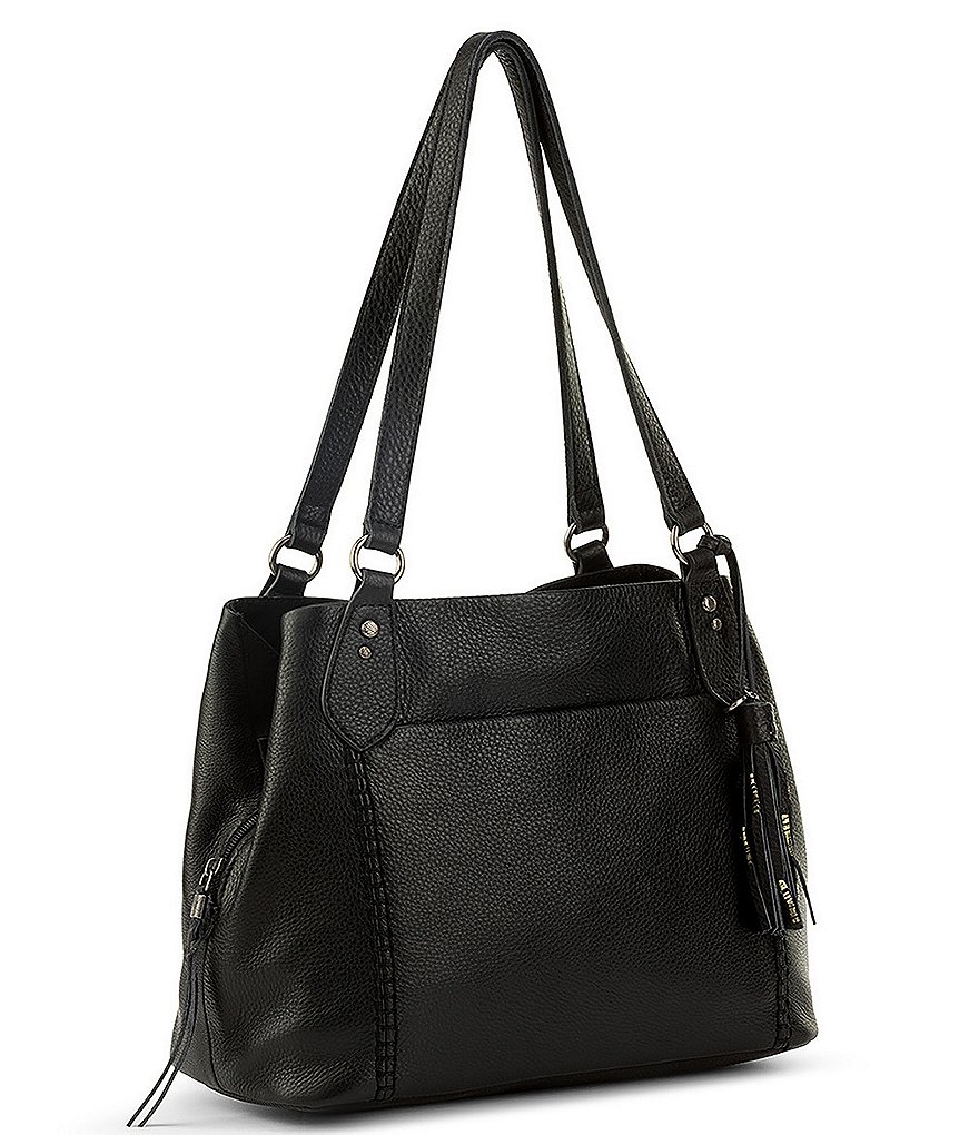 The Sak Melrose Leather Shoulder Satchel Bag