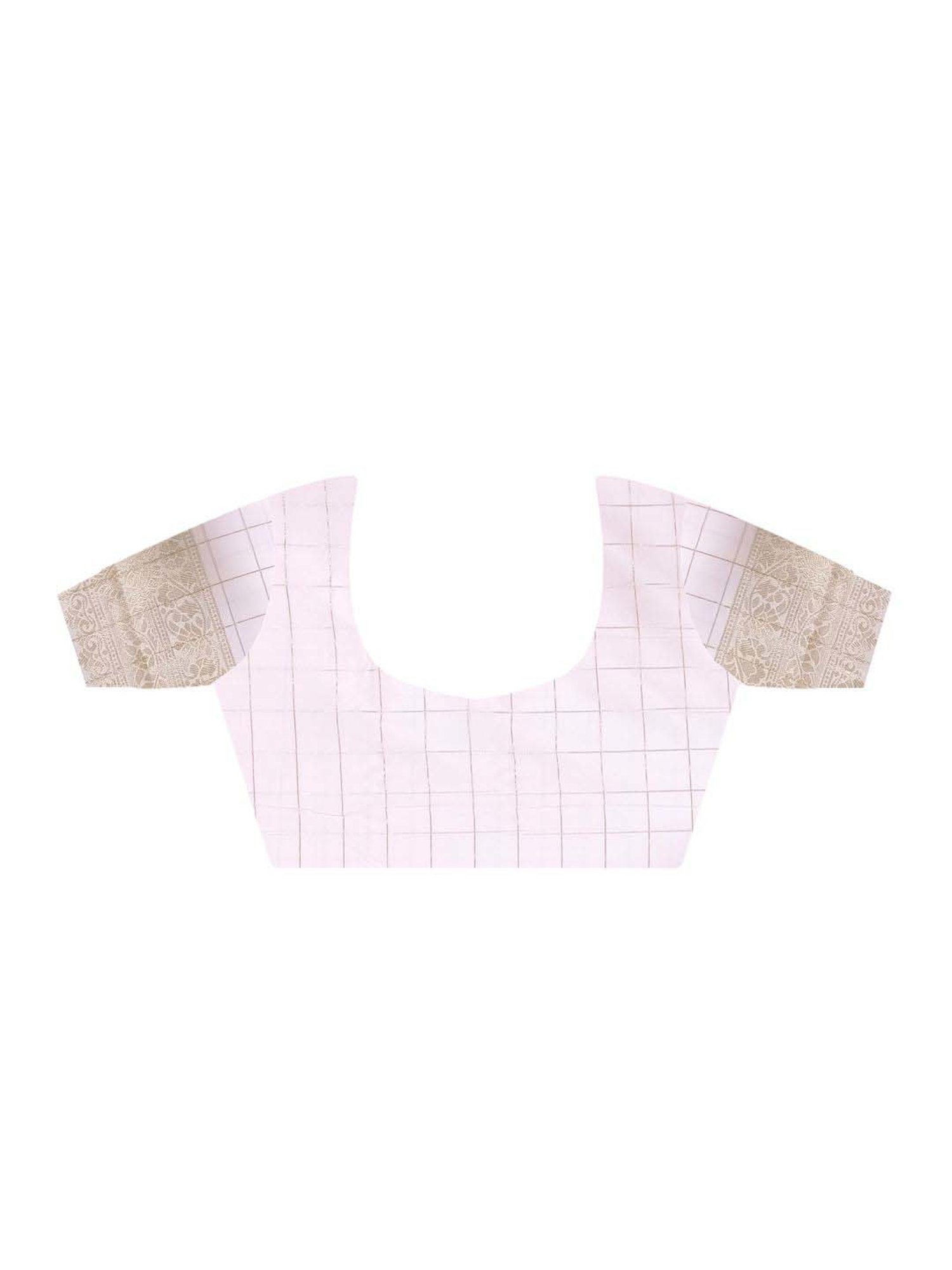 Elora Pink Silk Woven Saree With Unstitched Blouse