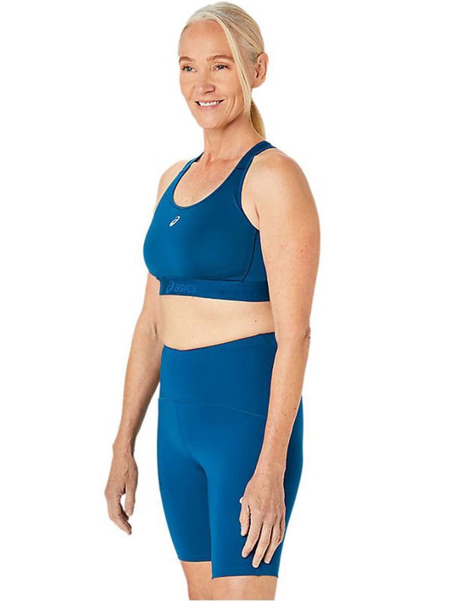Clovia Teal Non Wired Padded Sports Bra