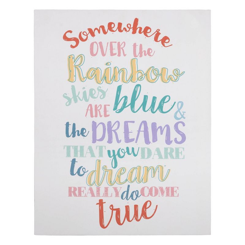 Somewhere Over the Rainbow Wall Art - Stratton Home Décor