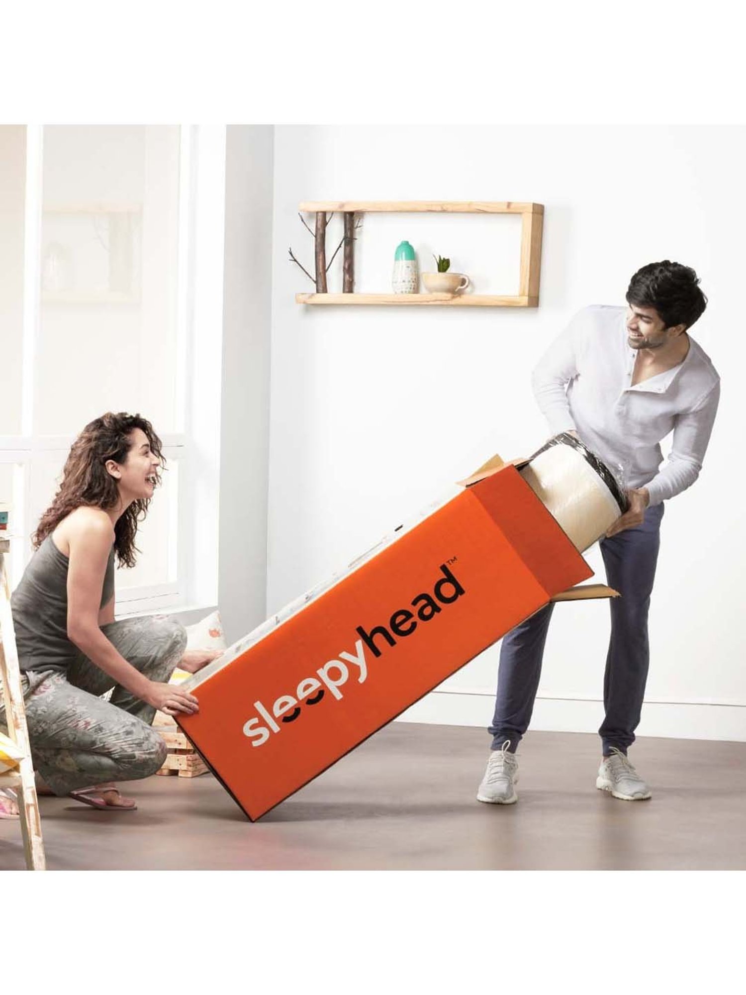 Sleepyhead Original - BodyIQ Orthopedic Memory Foam Mattress, Medium Firm, 72x36x5 (Single Size)