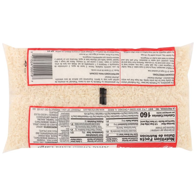 La Preferida Extra Long Grain Extra Fancy Enriched Rice 2 lb