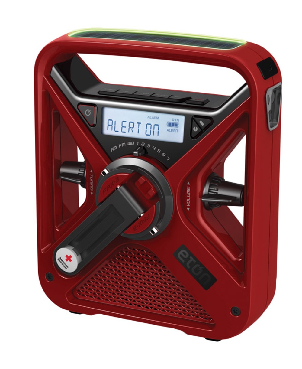 The American Red Cross FRX3+ Emergency Weather Radio with Smartphone Charger, ARCFRX3+WXR