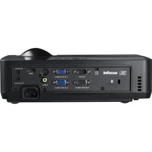InFocus IN122A 800 x 600 SVGA 3500 Lumens, Contrast Ratio 15000:1, HDMI Connections, 2W Speaker, Instant on/off, DLP 3D Ready Projector