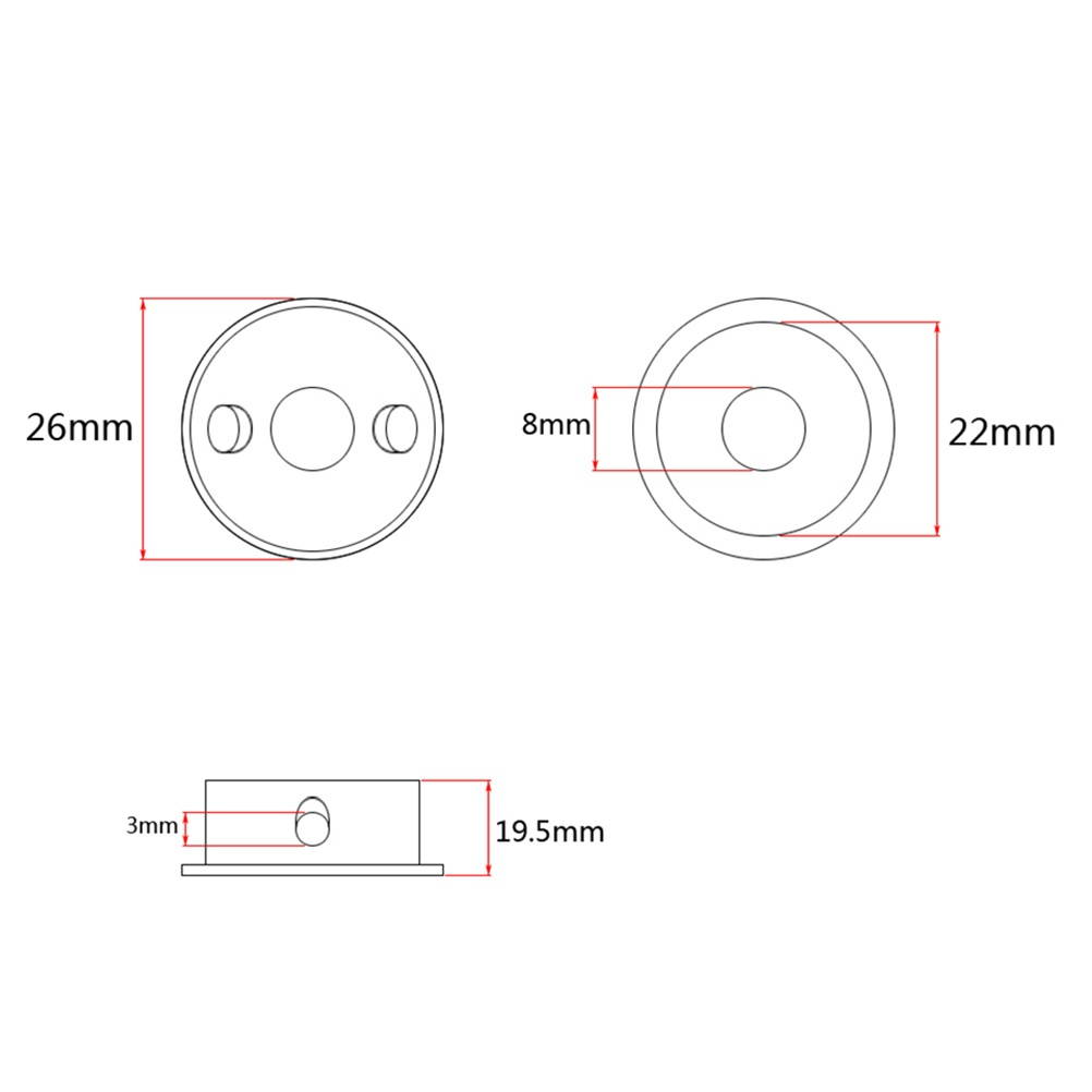 GT152 Electric Guitar Jack Electrosocket Jack Plate with 2 Screws for TL Guitar (Golden)