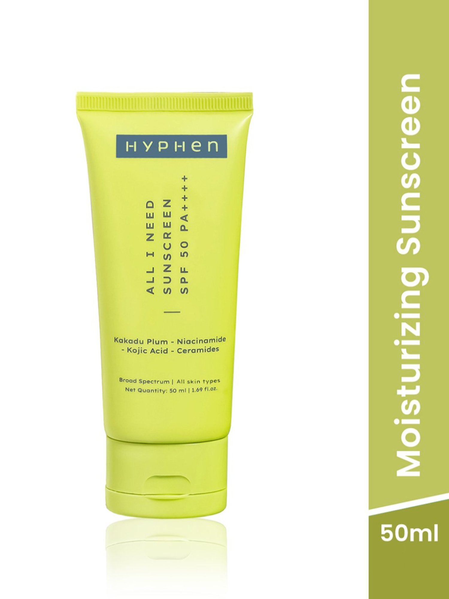 Hyphen All I Need Sunscreen SPF 50 PA++++ - 50 ml