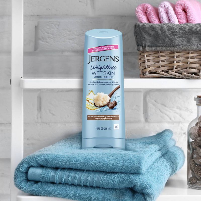 Jergens Wet Skin Shea Oil Body Lotion - 10oz