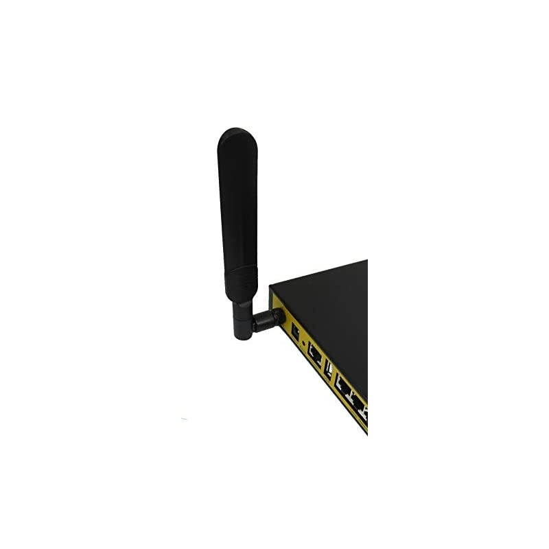 3G/4G/LTE 3-5 dBi Omni-Directional Universal Blade Antenna for Cisco, Cradlepoint, Digi, MoFi, Pepwave, Sierra Wireless and Other Modems & Routers with SMA Antenna Jacks (Single Antenna)