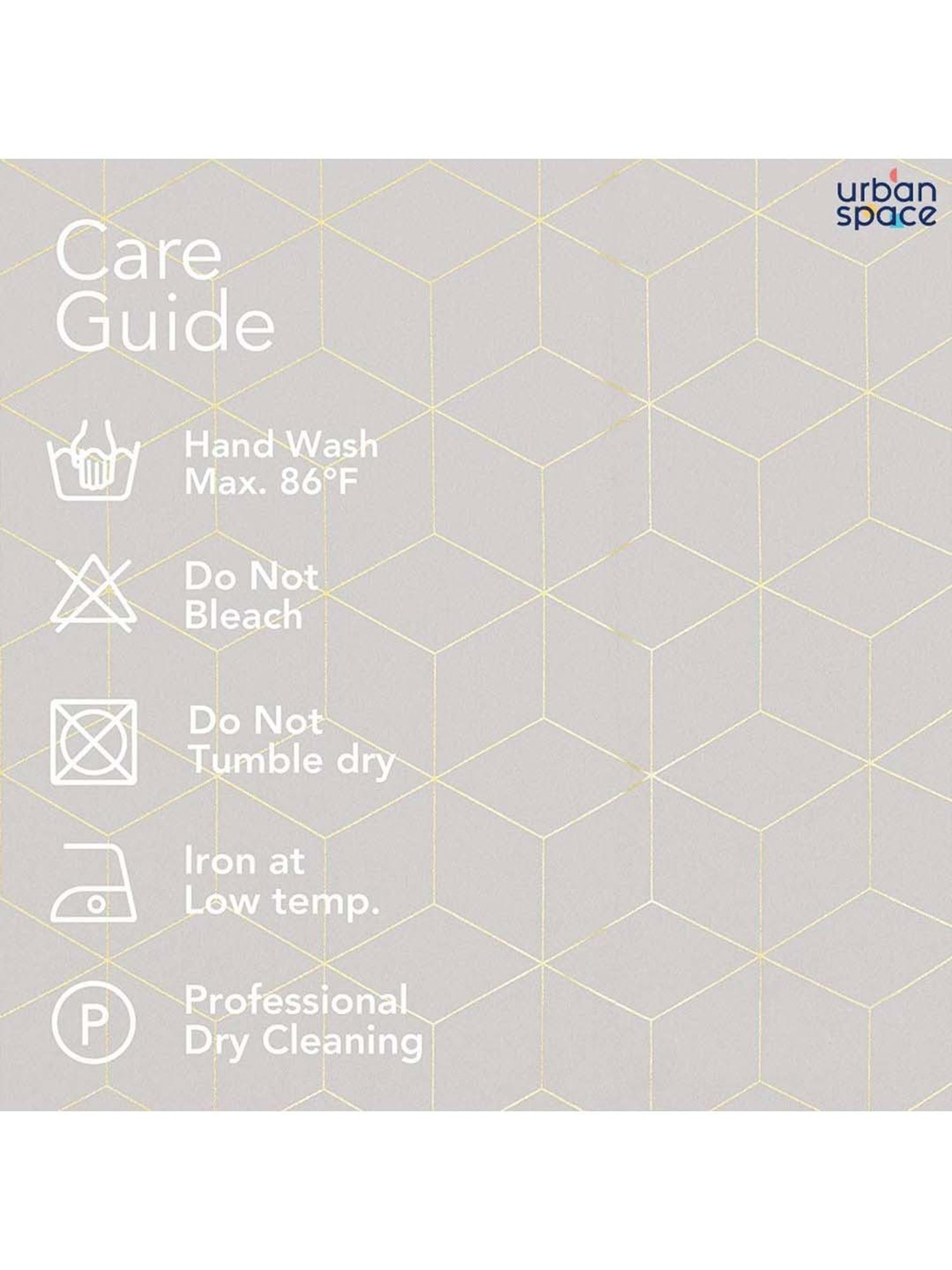 Urban Space Beige Polyester Window Curtain With Tieback & Eyelet