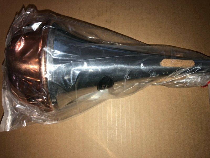 Protec MM106 Manhattan Trombone Straight Mute Copper End 12" Tall x 5 1/2" Wide