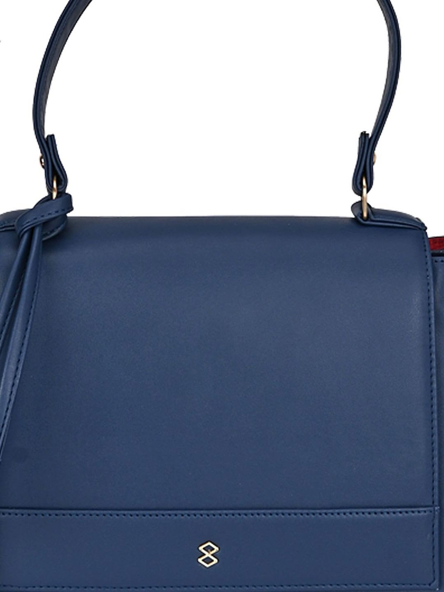 Horra Blue Solid Handbag