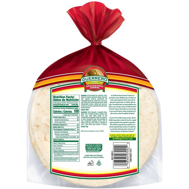 Albuquerque Burrito Style Flour Tortillas - 22oz/10ct