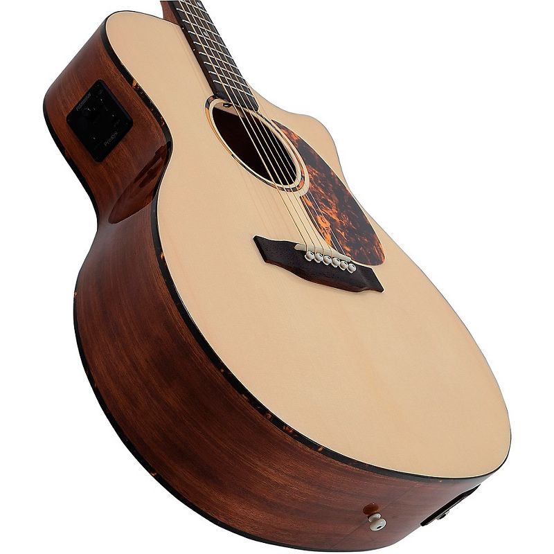 Alvarez MD70EBG Masterworks Dreadnought Acoustic-Electric Guitar Natural