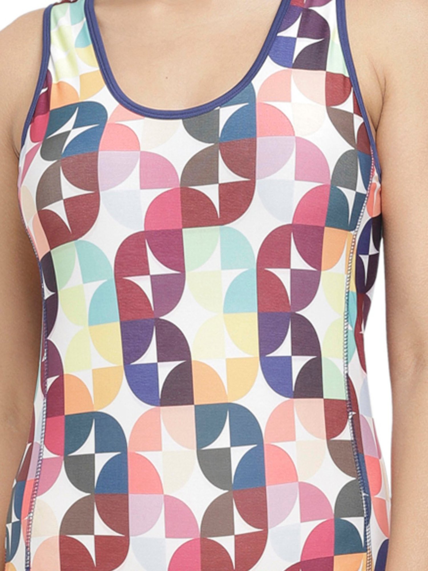 N-Gal Multicolor Printed Swimsuit (Pack Of 2)