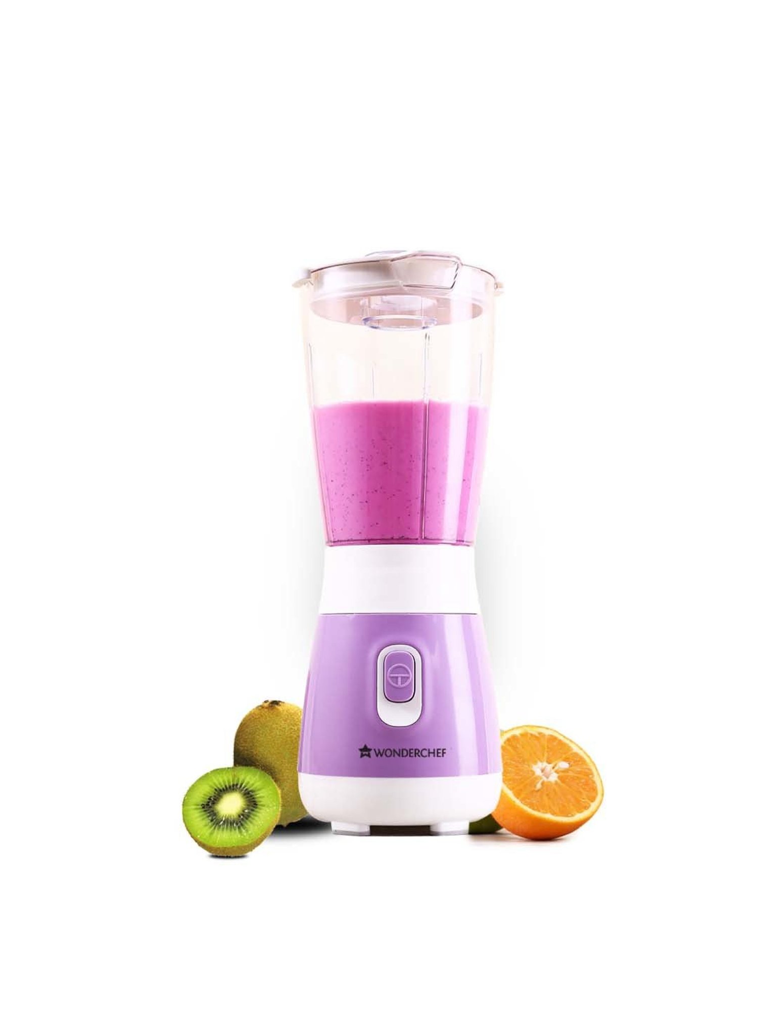 Wonderchef Orchid Personal Blender 250W 100% Copper Motor Smoothie Maker 2-Yr Warranty,Purple