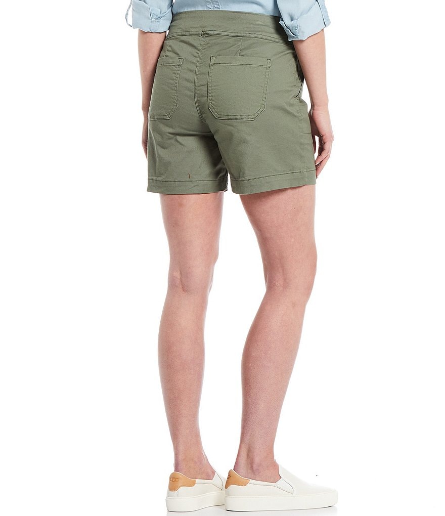Allison Daley Petite Size True Navy Pull On Bermuda Shorts