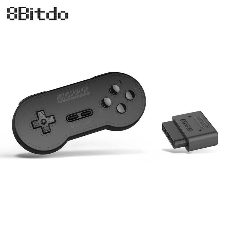 Game Controller 8Bitdo SN30 SN Version Retro Wireless Controller Gamepad with Bluetooth Receiver for Windows/ Android/ macOS/ Steam/ Nintendo Switch