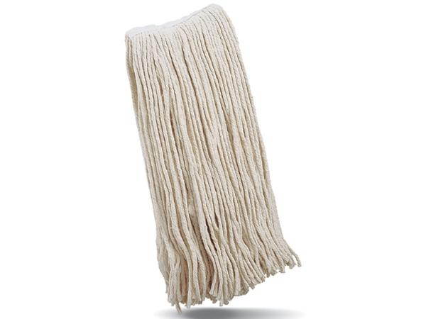 Libman Cut-End Wet Mop Head Recycled Cotton Blend 20 oz. White 00975