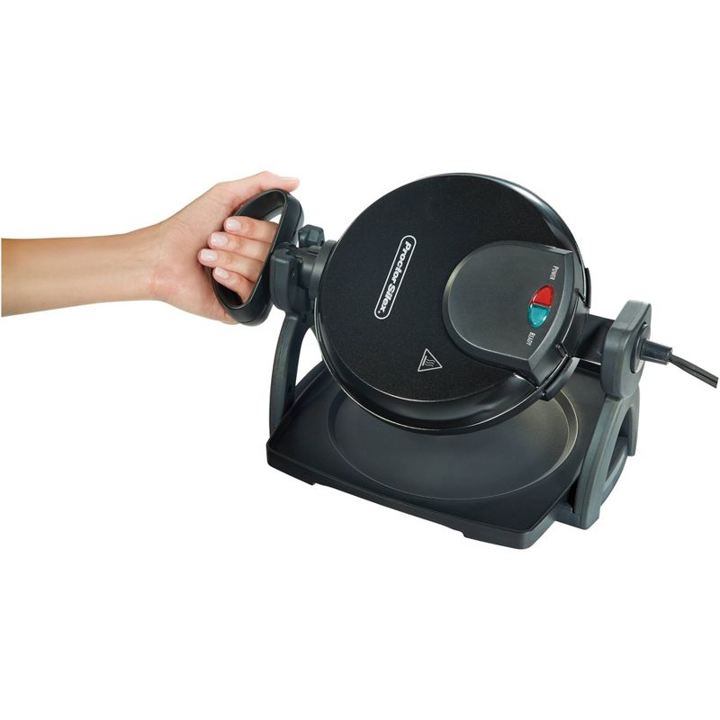 Proctor Silex Belgian-Flip Waffle Maker - Black