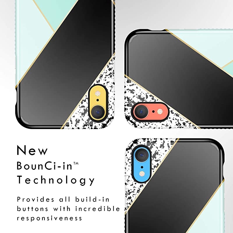 XR Case Watercolor, Akna GripTight Series High Impact Silicon Cover with Ultra Full HD Graphics for XR (Design 102526-US)
