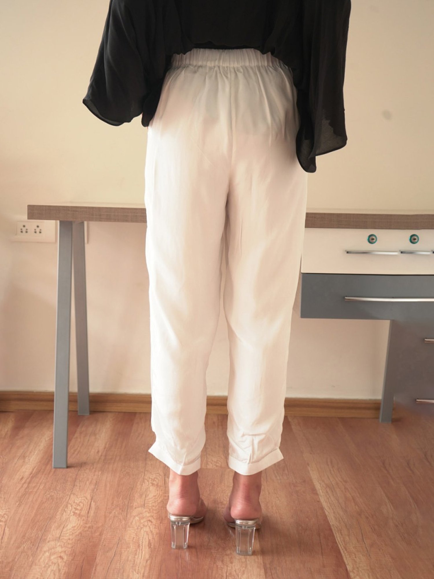 Seesa White Capsule Jackie Straight-Cut Trousers