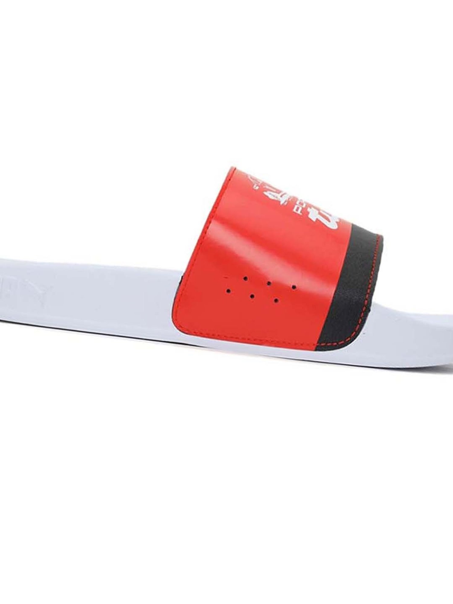 Puma Men's PL Leadcat 2.0 Red Slides