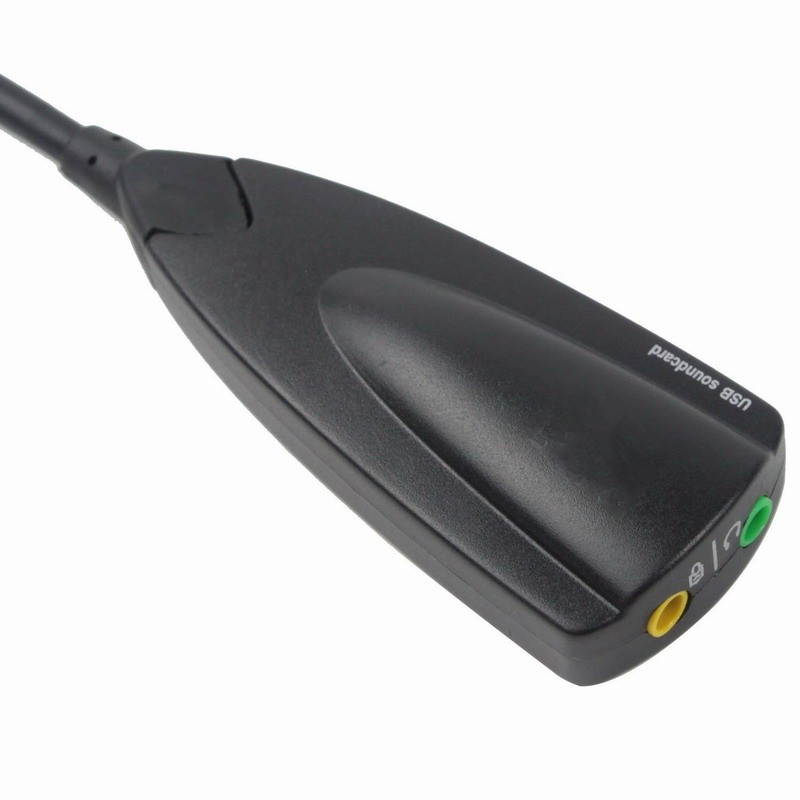 Topwin 7.1 External USB Sound Card Audio Adapter USB To 3D CH Virtual Channel Sound Track