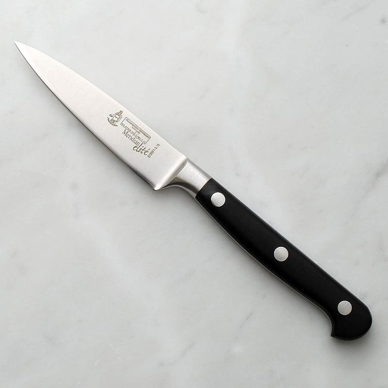 Messermeister Meridian Elit'e Spear Point 3.5 Inch Heavy Duty Stainless Steel Utility Paring Knife