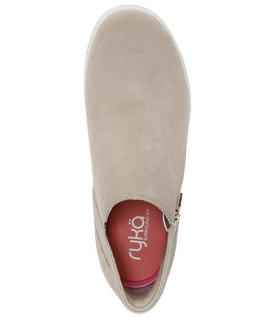 Ryka Hensley Side Zip Sneaker Booties