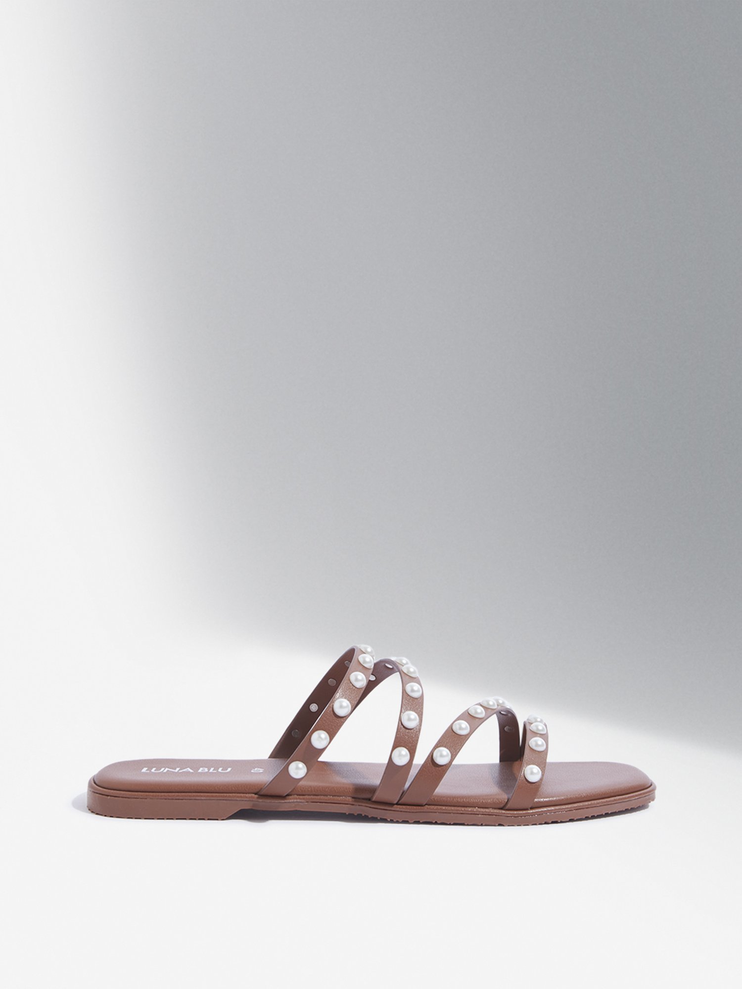 LUNA BLU by Westside Tan Pearlescent Slides