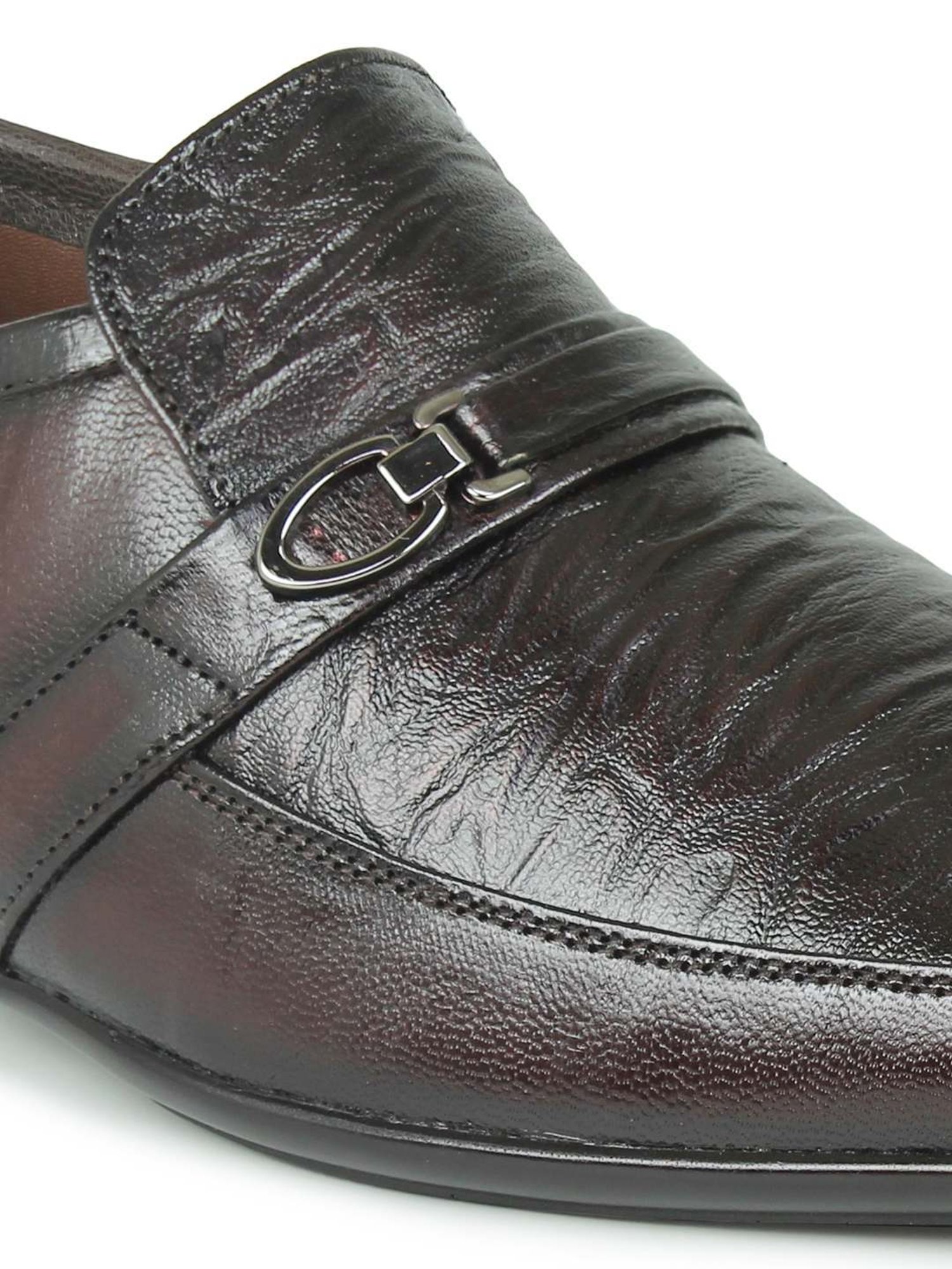 Privo by Inc.5 Men's Brown Formal Loafers