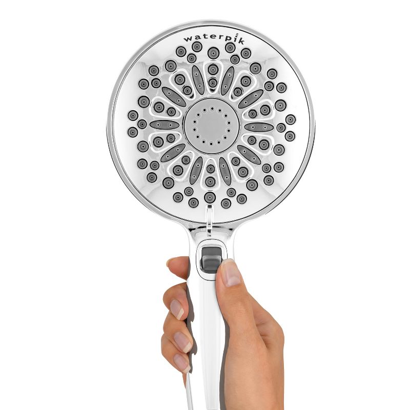 PowerSpray Hand Held Shower Head 6-mode Chrome- Waterpik