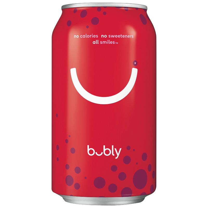 bubly Cranberry Sparkling Water - 8pk/12 fl oz Cans