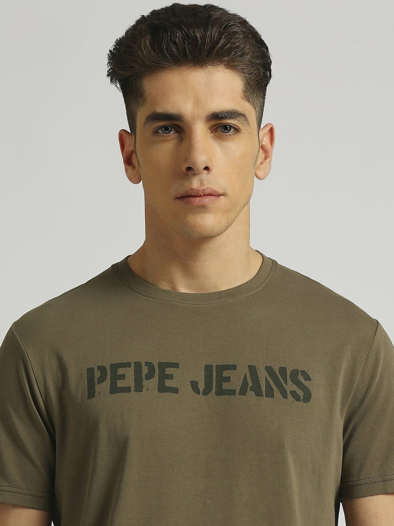 Levi's Pink Cotton Slim Fit Texture Henley T-Shirt