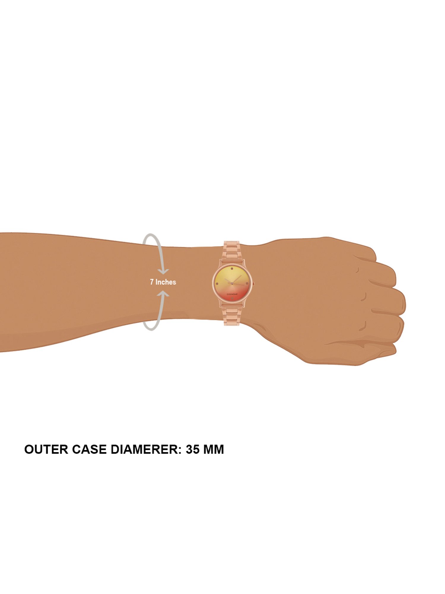 Chumbak 8907605117275 Analog Watch for Women