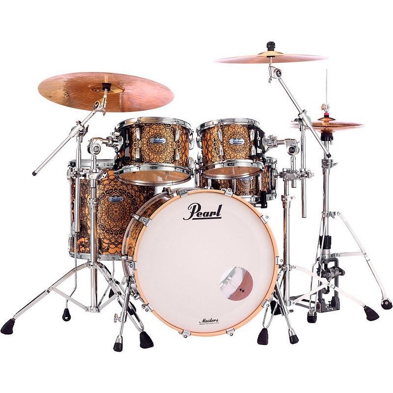 Pearl Masters Maple 4-Piece Shell Pack Cain & Abel