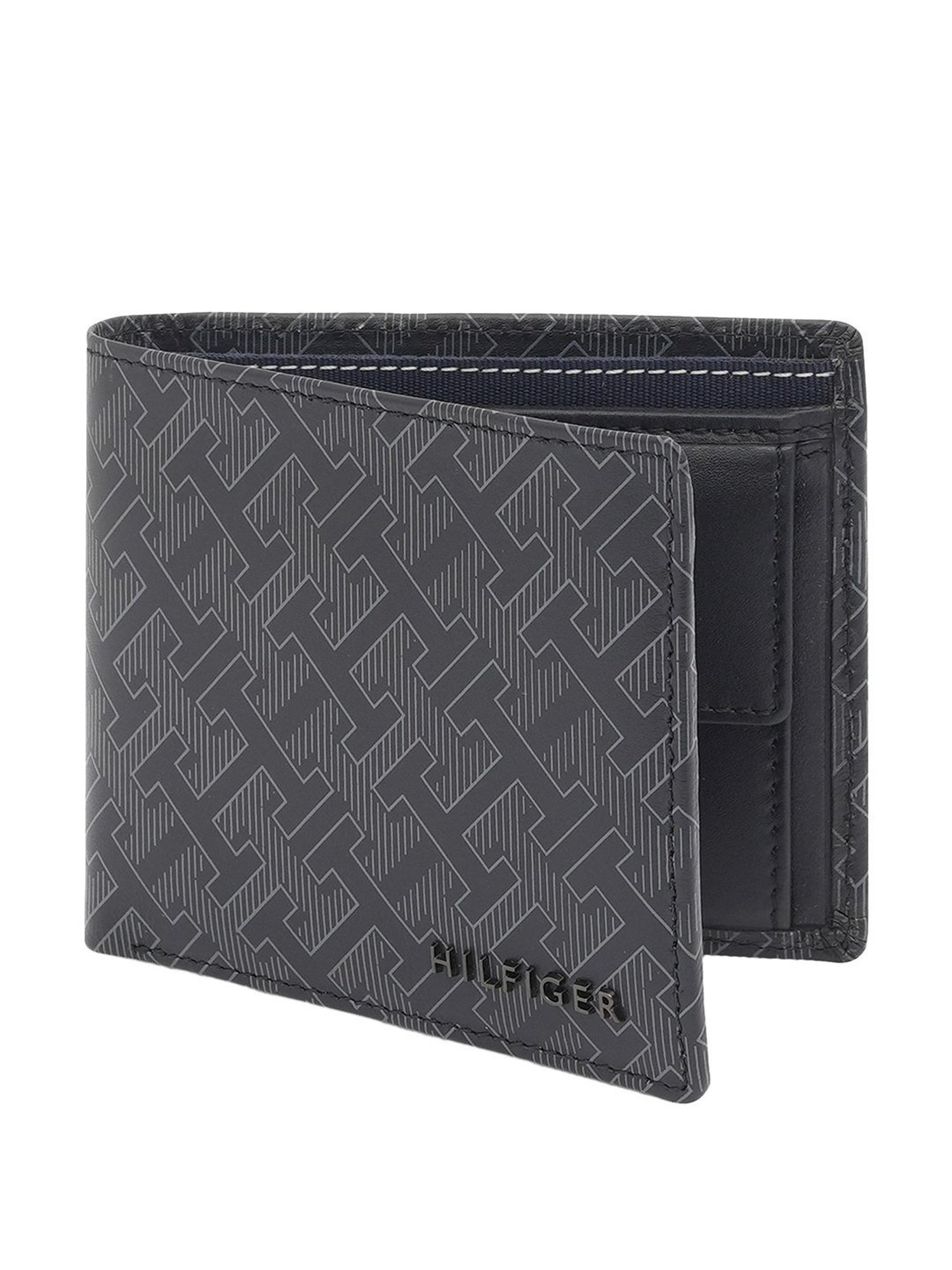 THE HOLISTIK Revival Black & Maroon Casual Leather Bi-Fold Wallet for Men