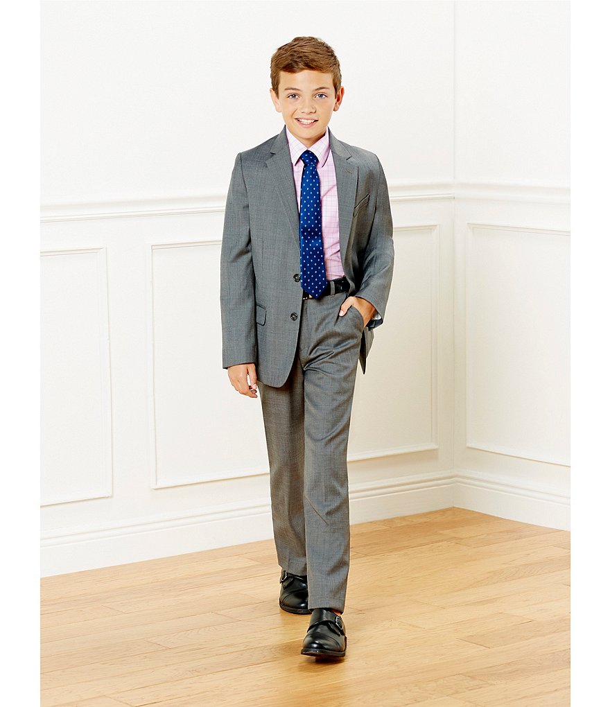 Class Club Big Boys 8-20 Husky Fit Twill Pants