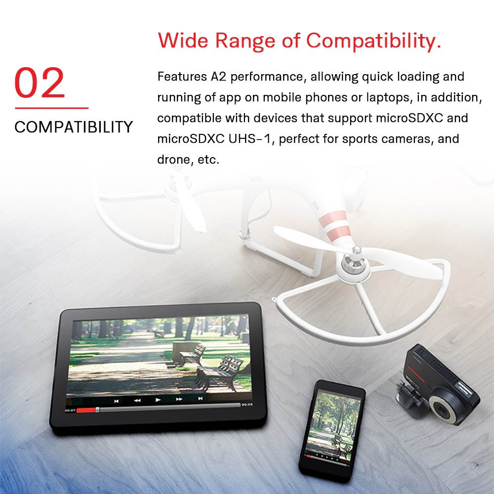 Genuine Original SanDisk Extreme Pro 64GB MicroSD Card U3 C10 A2 V30 4K TF Card Memory Card Super Fast Speed 170MB/s Read 90MB/s Write