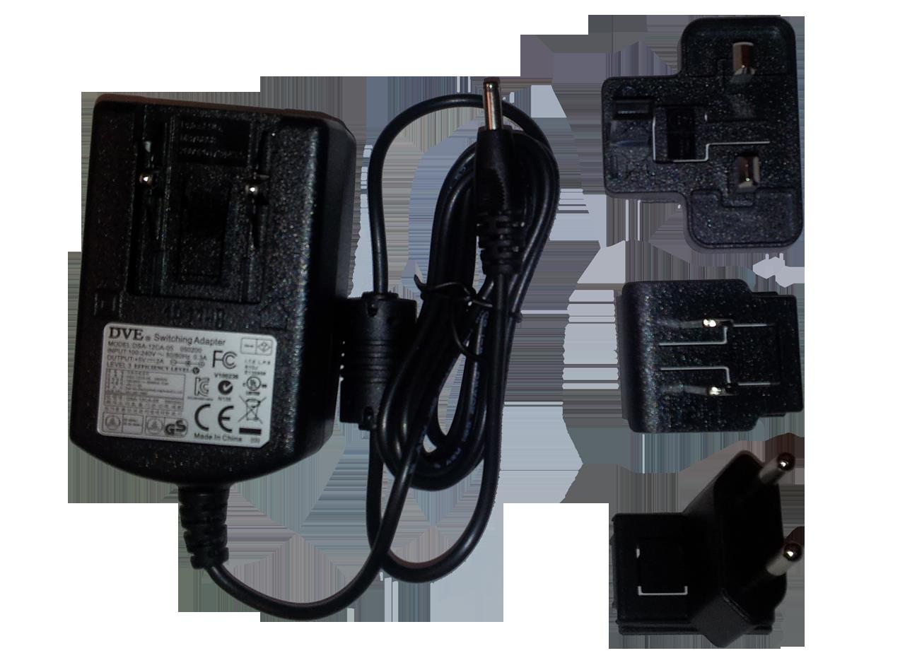 Optional Power Adapter for Fiber Optic Extenders