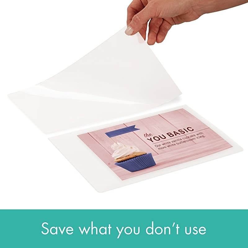 Thermal Laminating Sheets / Pouches, 3 Mil Letter Size with EZAlign Grid, 50 Pack (39028)