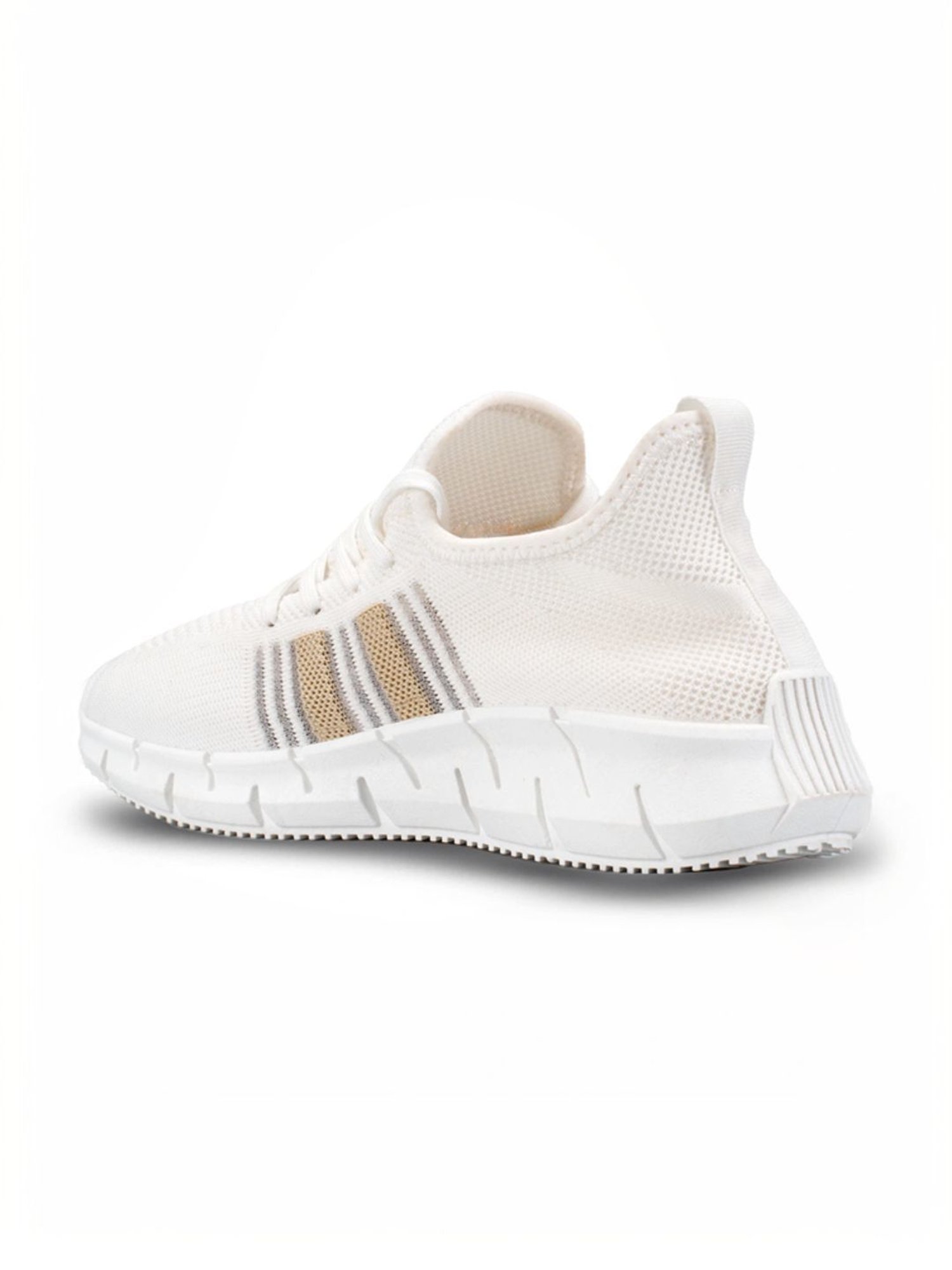 Rapid Box Men's Off White Running Shoes