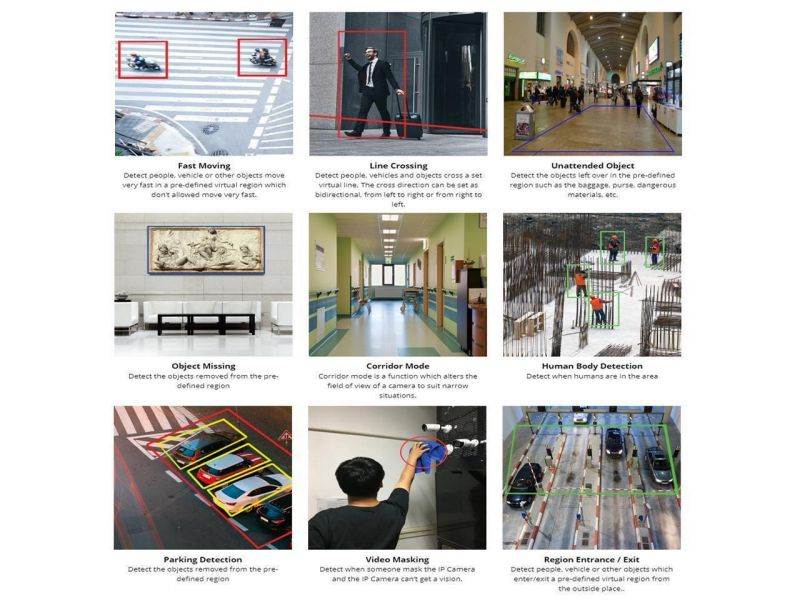 GW Security 4K (8MP) Smart AI Spotlight Color Night Vision Security Camera System, 32 Channel H.265+ 8MP NVR, 24 x UHD 4K POE Microphone 2.8-12mm Varifocal Lens Human Detection Bullet Camera