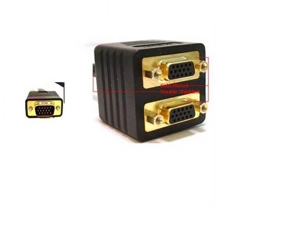 PTC Premium Gold ADPY-2H152G Video Splitter Cable