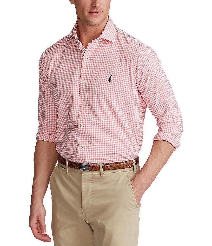 Visconti Multi-Color Polka Dot Long-Sleeve Woven Shirt