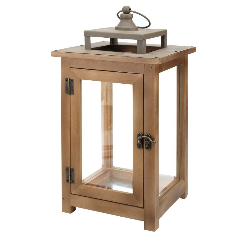 Melrose Set of 6 Rustic Black Hanging Large Tea Light Candle Holders 21"